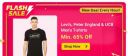 [BBD] Levi's, Peter England && UCB Men's Tshirts at Minimum 65% Off...