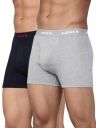 Levi's Style# 001 Classic Boxer Brief for Men with Contoured Double Pouch, Tag Free Comfort & Smartskin Technology (Pack of 2)...