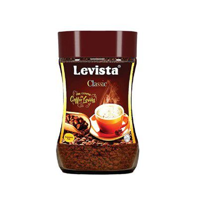 Levista Classic Pure Instant Coffee (100Gm Jar)