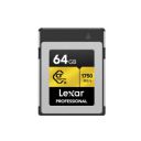 Lexar Professional 64GB CFexpress Type B Memory Card, Up to 1750MB/s Read, Raw 4K Video Recording, Supports PCIe 3.0 and NVMe (LCFX10-64GCRBNA)...