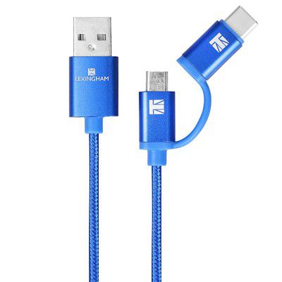 Lexingham 2-in-1 (Micro USB+Type c)