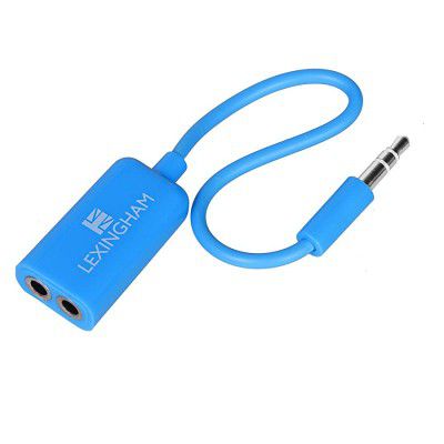 Lexingham 3.5 Jack Earphones Share Adaptor