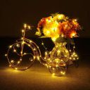 Lexton 3 M 30 Led Lights, Battery Operated with 8 Functions + Remote (Warm White)...