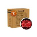 Lexton 36 Feet Long 40 LED Power Pixel Serial String/Fairy Light | Plug Sourced | (Pack of 5, Red)...