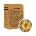 Lexton 40 Feet Long 40 LED Power Pixel Serial String/Fairy Light | Plug Sourced | Suitable for Home & Outdoor Decoration, Diwali, Christmas, Ramadan, Wedding, Party, Festival (Pack of 1 Warm White)...