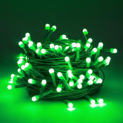 Lexton 40 LED Power Pixel Serial String/Fairy Light | Plug Sourced (Pack of 1, Green)