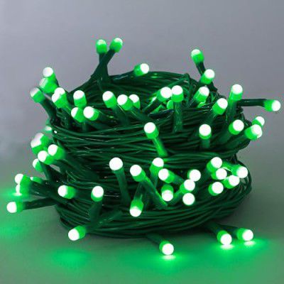 Lexton 40 LED Power Pixel Serial String/Fairy Light | Plug Sourced | Suitable (Pack of 50, Green)