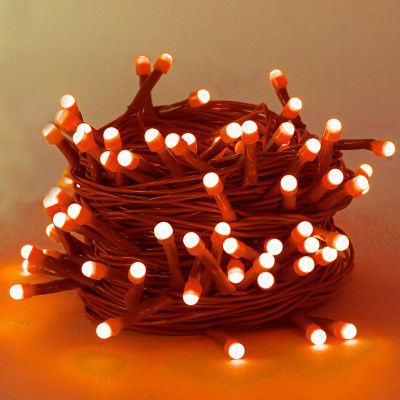 Lexton 40 LED Power Pixel Serial String/Fairy Light (Pack of 20, Orange)