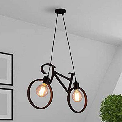 Lexton 40Watts Cycle Shape Ceiling & Pendant Lamp ( Black )