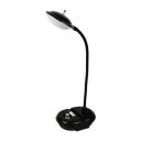 Lexton Black Table Desk Lamp (Cool Warm White) (Pack of 1, Plastic)...