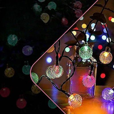 Lexton Crystal Ball String Light | Decorative Crystal Ball Light