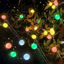 Lexton Firefly Outdoor Solar Lights | 10 LED with Flash Mode...