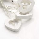 Lexton Heart Shaped 18 Led String Light |Plug Sourced|Warm White |for Indoor & Outdoor Decorations...