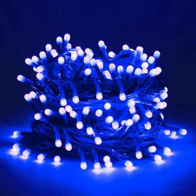 Lexton Lunar Ultra Bright String Light/Fairy Light | 75 LED (Pack of 2, Blue)