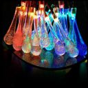 Lexton Multicolor Fairy Water Drop String Ball Light | LED Outdoor String Lights | Waterproof Crystal Water Drop Fairy Lights | Decoration Lighting for Diwali,Home, Garden, Christmas | Pack of 1...