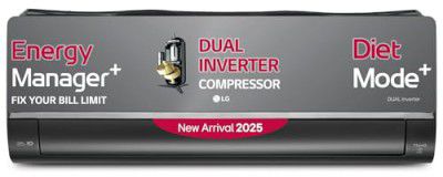 LG 1.5 Ton 5 Star, Wi-Fi, Energy Manager+, DUAL Inverter Split AC (US-Q19MWZE)