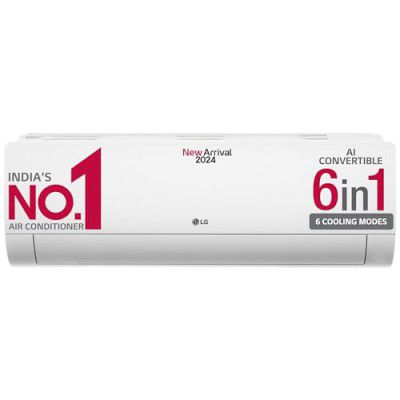 LG 1 Ton 3 Star Dual Inverter Split Ac (TS-Q12CNXE, White)