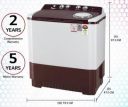 LG 10 kg White Load Washing Machine P1050SRAZ...
