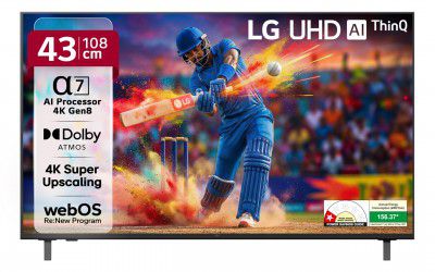 LG (43") UA82 Series 4K Ultra HD Smart webOS LED TV 43UA82006LA