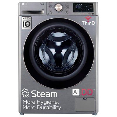 LG 11 Kg 5 Star Inverter Wi-Fi Fully-Automatic Front Loading Washing Machine (FHP1411Z9P)