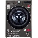 LG 11 Kg (Wash) / 7 Kg (Dry), AI Direct Drive Technology, Steam+ & Wi-Fi Front Load Fully Automatic Washer Dryer (FHD1107STB, Black Steel)...