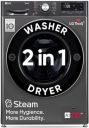 LG 11 Kg (Wash) / 7 Kg (Dry), AI Direct Drive Technology, Front Load Fully Automatic Washer Dryer (FHD1107SWM)...