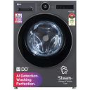 LG 12 Kg, 5 Star, AI DD Technology, Steam+, Wi-Fi, Smart Digital Dial, Fully-Automatic Front Load Washing Machine (FX1412N9K)...