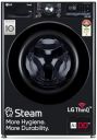 LG 12 Kg, 5 Star, AI Direct Drive Technology, Wi-Fi, Steam Fully Automatic Front-Loading Washing Machine (FHP1412Z5O)...