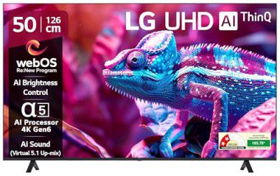 LG (50") UR75 Series 4K Ultra HD Smart LED TV 50UR75006LC