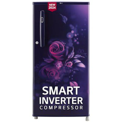 [Extra Rs 2174 OFF] LG 185 L 4 Star Direct-Cool Inverter Single Door Refrigerator (GL-B199OBEY)