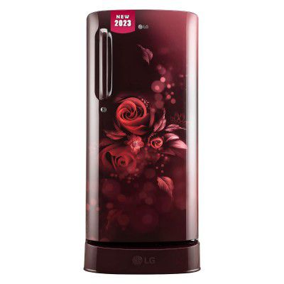 [Extra Rs 2250 Off] LG 185 L 5 Star Inverter Direct-Cool Single Door Refrigerator (GL-D201ASEU)