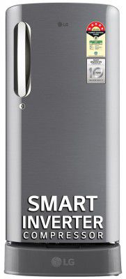 [Extra Rs.2799 OFF] LG 185 L, 5 Star, Smart Inverter Compressor, Direct-Cool Single Door Refrigerator (GL-D201APZU.BPZZEBN)