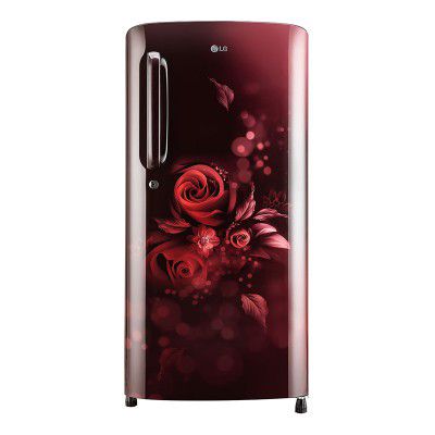 LG 190 Litres 5 Star Direct Cool Single Door Refrigerator (GL-B201ASEZ.BSEZEB)