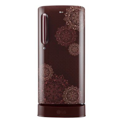 LG 190 Litres 3 Star Direct Cool Single Door Refrigerator (GL-D201ARRD.BRRZEB)