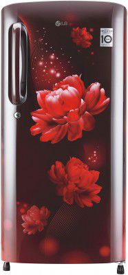 LG 190 L 4 Star Inverter Direct-Cool Single Door Refrigerator (GL-B201ASCY)