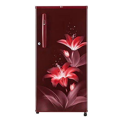 LG 190 Litres 1 Star Direct Cool Single Door Refrigerator (GL-B199ORGB)