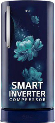 [Extra Rs 3250 Off] LG 201 L Direct Cool Single Door 5 Star Refrigerator (Blue Charm, GL-D211HBCZ)