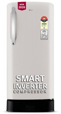 LG 201 L, 5 Star, Smart Inverter, Direct Cool Single Door Refrigerator (GLD2156ZHNB)