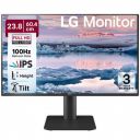 LG 24MS550-B 24" IPS FHD (1920x1080) Monitor 100Hz 5ms Reader Mode Tilt/Height Adjustable Stand Built in...
