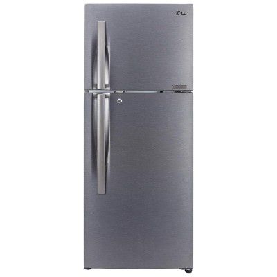 LG 260 Litres 2 Star Frost Free Smart Inverter Double Door Refrigerator (GL-N292RDSY)