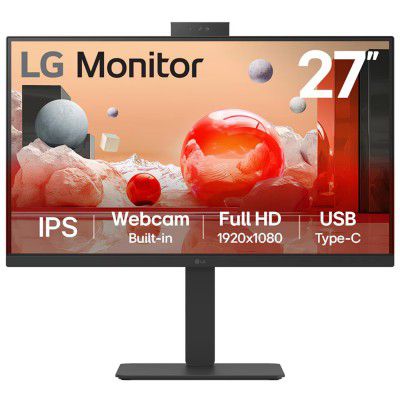 LG 27BA850 IPS Full HD Monitor, 27", 100Hz, DP, HDMI, USB-C with PD90W