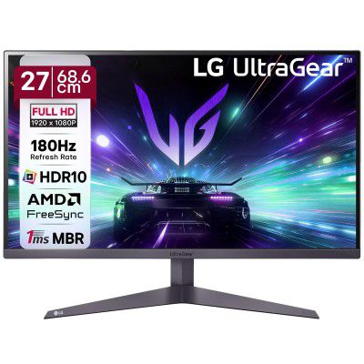 LG 27GS50F (27") Ultragear FHD (1920x1080) Gaming Monitor (Black)