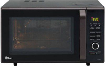 LG 28 L Convection Microwave Oven  (MC2886BLT, Black)
