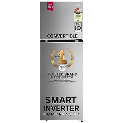 [Extra Rs 6000 Off] LG 322 L 3 Star GL-S342SPZX Frost-Free Smart Inverter Double Door Refrigerator