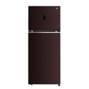 LG 408 Litres 3 Star Frost Free Smart Inverter Double Door Refrigerator (GL-T412VRSX.DRSZEB)...