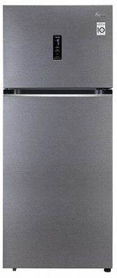 LG 408L 3 Star Frost-Free Smart Inverter Wi-Fi Double Door Refrigerator (GL-T412VDSX)
