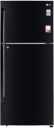 LG 437 L Frost Free Double Door 2 Star Refrigerator (Ebony Sheen, GL-T432AESY)...