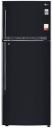 LG 471 L 4 Star Inverter Frost-Free Double Door Refrigerator (GL-T502FES4, Ebony Sheen)...