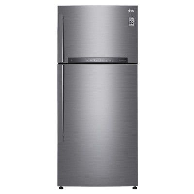 LG 516 Litres 3 Star Frost Free Inverter Double Door Refrigerator (GN-H602HLHQ.APZQEBN)
