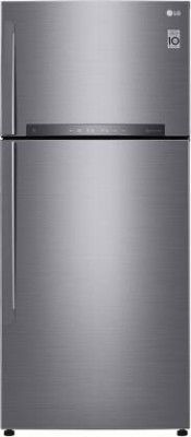 LG 547 L Frost Free Double Door 3 Star Refrigerator (GN-H702HLHQ)